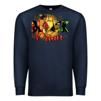 Navy black prince Premium Sweatshirt - CowGirlArtShop