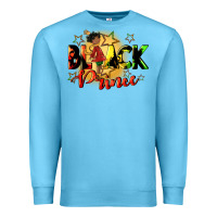 Ocean Blue black prince Premium Sweatshirt - CowGirlArtShop