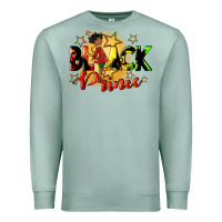 Seafoam black prince Premium Sweatshirt - CowGirlArtShop