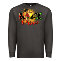 Smoke black prince Premium Sweatshirt - CowGirlArtShop