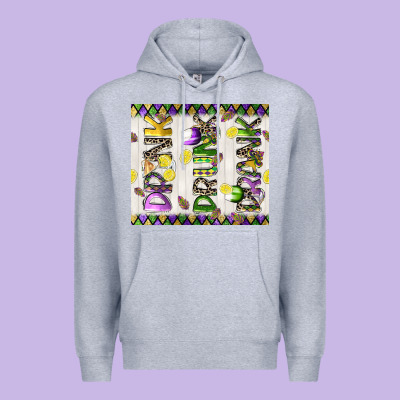 Drink Drunk Drank Tumbler 3 Premium Hoodie Designed By Cowgirlartshop