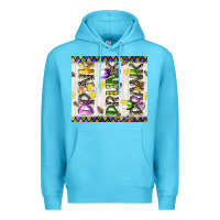 Ocean Blue drink drunk drank tumbler 3 Premium Hoodie - CowGirlArtShop