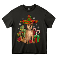 Asphalt Chihuahua Christmas Heavy Core Tee - JahusDesignShop