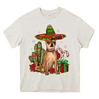 Chihuahua Christmas Heavy Core Tee | Teevron