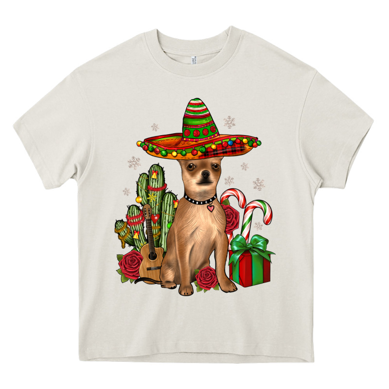 Chihuahua Christmas Heavy Core Tee by JahusDesignShop | Teevron