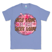 Colony Blue self love is the best love Classic Tee - MaliasSmallBusiness