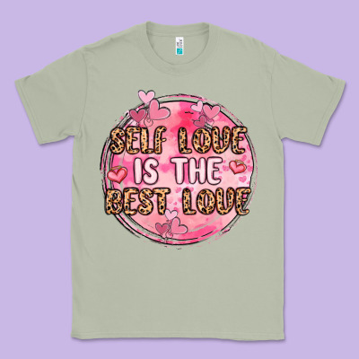 Self Love Is The Best Love Classic Tee Designed By Maliassmallbusiness