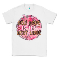 White self love is the best love Classic Tee - MaliasSmallBusiness