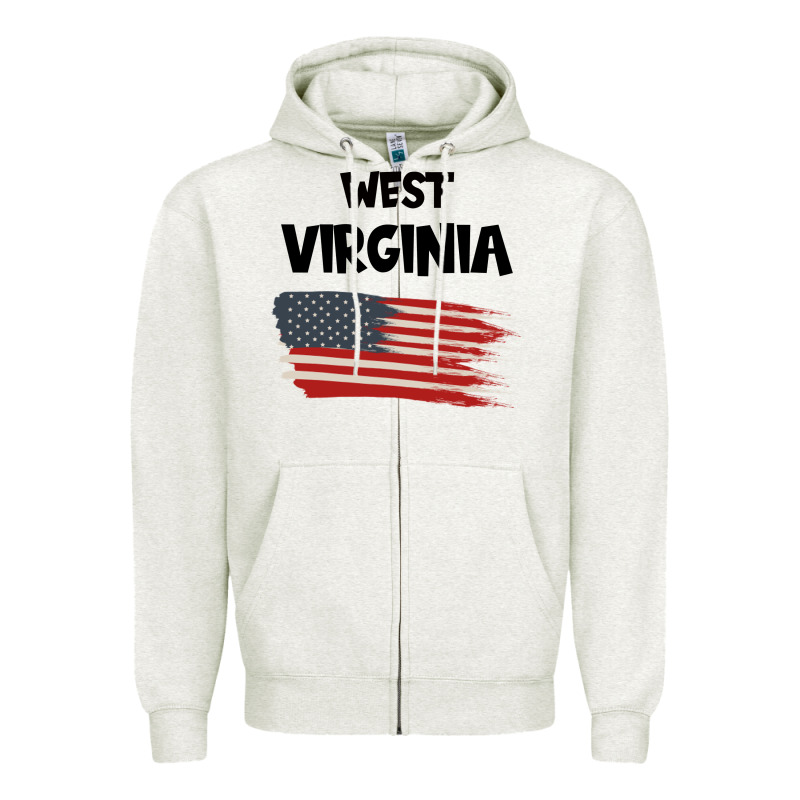 West Virginia Zipper Hoodie by Bettercallsaul | Teevron