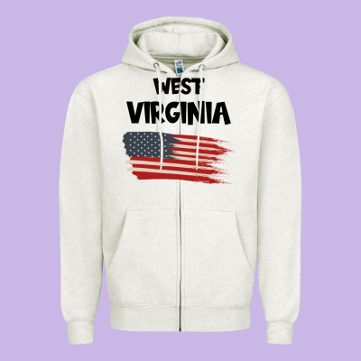 West Virginia Zipper Hoodie Designed By Bettercallsaul