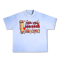 Grape Ice little miss 100 days smarter Urban Heavy Tee - MaliasSmallBusiness