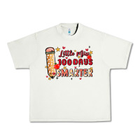 Pistachio little miss 100 days smarter Urban Heavy Tee - MaliasSmallBusiness