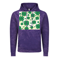 Cloud Purple st patrick clover Vintage Hoodie - MaliasSmallBusiness
