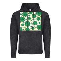 Vintage Black st patrick clover Vintage Hoodie - MaliasSmallBusiness