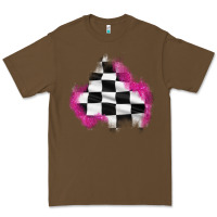 Cacao race flag glitter patch Premium Tee - AdoDesignShop