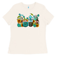 Bone gemstone coffee cups Ladies Tee - AdoDesignShop