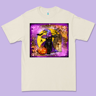 Witchy Cat Tumbler Premium Tee Designed By Bundleandbundleshop