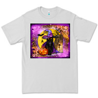 Dove Grey witchy cat tumbler Premium Tee - BundleAndBundleShop