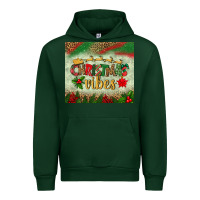 Foreset Green christmas vibes tumbler Urban Hoodie - BundleAndBundleShop