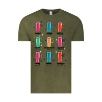 Vintage Olive coffee thermos Vintage Tee - MaliasSmallBusiness