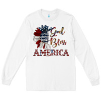 White god bless america Long Sleeve Tee - JahusDesignShop