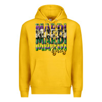 Lemon cowhide mardi gras Premium Hoodie - CowGirlArtShop