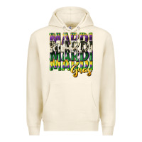 Tofu cowhide mardi gras Premium Hoodie - CowGirlArtShop
