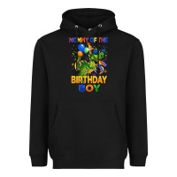 Black mommy of the 5 th birthday boy t rex Heavyweight Hoodie - CowGirlArtShop