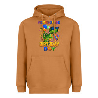 Meerkat mommy of the 5 th birthday boy t rex Heavyweight Hoodie - CowGirlArtShop
