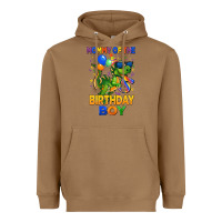 Toasted Coconut mommy of the 5 th birthday boy t rex Heavyweight Hoodie - CowGirlArtShop
