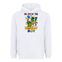 White mommy of the 5 th birthday boy t rex Heavyweight Hoodie - CowGirlArtShop