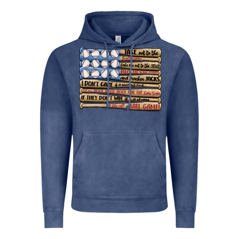 Baseball Ballgame Vintage Hoodie by MaliasSmallBusiness | Teevron