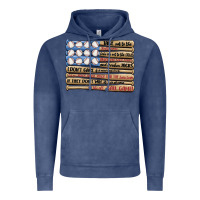 Vintage Denim baseball ballgame Vintage Hoodie - MaliasSmallBusiness
