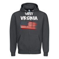 Smoke WEST VIRGINIA Zipper Hoodie - Bettercallsaul