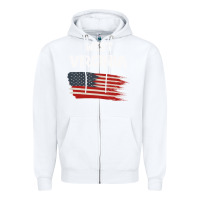 White WEST VIRGINIA Zipper Hoodie - Bettercallsaul