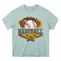 Arona western baseball with sunflower Heavy Core Tee - BundleAndBundleShop