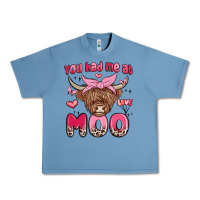 Pebble Blue you had me at moo Urban Heavy Tee - MaliasSmallBusiness
