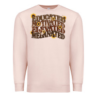 Pale Pink educated motivated elevated melanated juneteenth Premium Sweatshirt - CowGirlArtShop