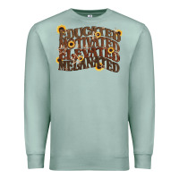 Seafoam educated motivated elevated melanated juneteenth Premium Sweatshirt - CowGirlArtShop