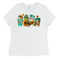 White arizona coffee cups Ladies Tee - AdoDesignShop