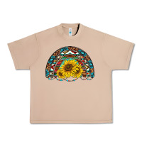 Burro western sunflowers aztec leopard serape  rainbows Urban Heavy Tee - AdoDesignShop