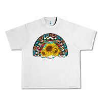 Lunar Rock western sunflowers aztec leopard serape  rainbows Urban Heavy Tee - AdoDesignShop