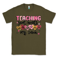 Army Green teaching sweet hearts Classic Tee - MaliasSmallBusiness