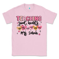 Bubblegum Pink teaching sweet hearts Classic Tee - MaliasSmallBusiness