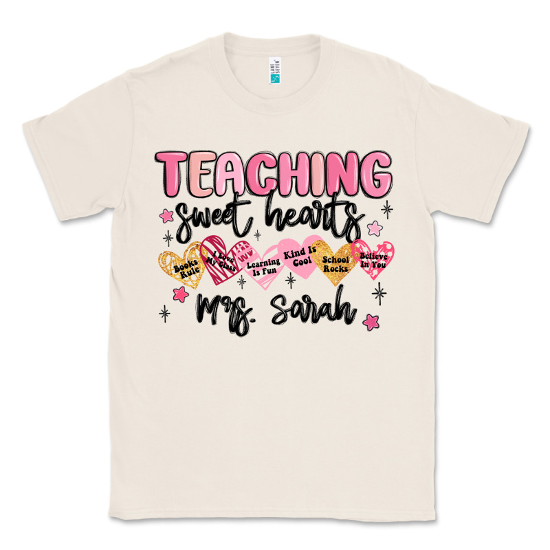 Teaching Sweet Hearts Classic Tee by MaliasSmallBusiness | Teevron