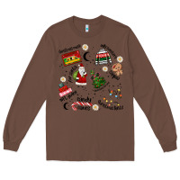 Chestnut Merry Christmas Long Sleeve Tee - MaliasSmallBusiness