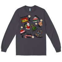 Smoke Merry Christmas Long Sleeve Tee - MaliasSmallBusiness