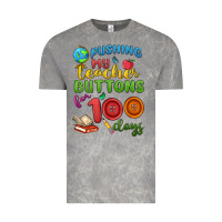 Cloud Rock pushing my teacher buttons for 100 days Vintage Tee - MaliasSmallBusiness
