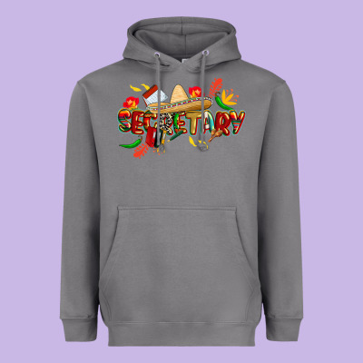 Cinco De Mayo Secretary Heavyweight Hoodie Designed By Cowgirlartshop