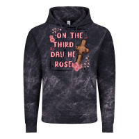 Cloud Black on the third day  he rose Vintage Hoodie - MaliasSmallBusiness
